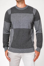 SCORCHER - סריג משבצות בצבע אפור - MASHBIR//365