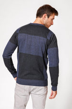 SCORCHER - סריג משבצות בצבע כחול - MASHBIR//365