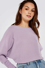 APRICOT - סריג נשים סגול לילך - MASHBIR//365