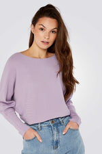 APRICOT - סריג נשים סגול לילך - MASHBIR//365