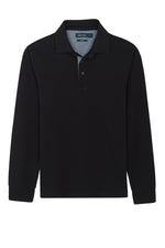 NAUTICA - סריג POLO לגבר בצבע שחור - MASHBIR//365