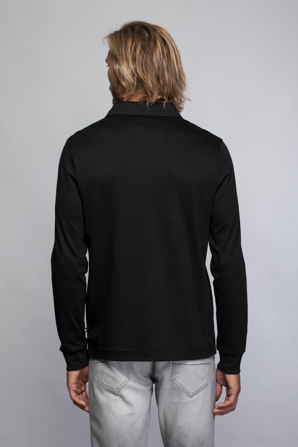 NAUTICA - סריג POLO לגבר בצבע שחור - MASHBIR//365