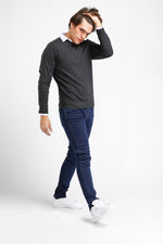 KENNETH COLE - סריג PROMO V אפור פחם - MASHBIR//365