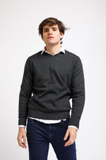 KENNETH COLE - סריג PROMO V אפור פחם - MASHBIR//365