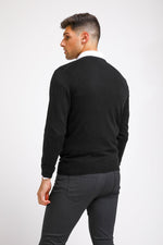 KENNETH COLE - סריג PROMO V שחור - MASHBIR//365