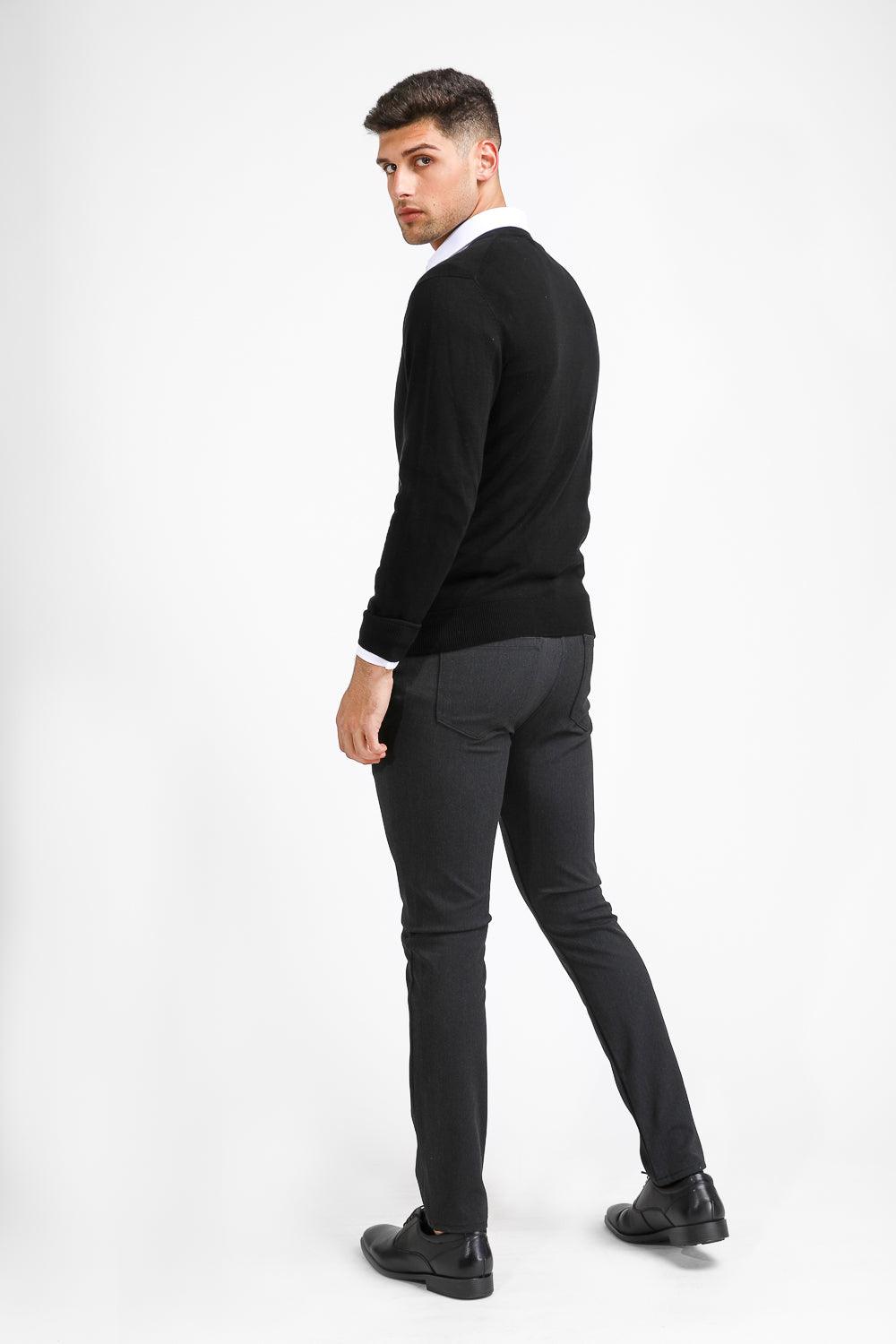 KENNETH COLE - סריג PROMO V שחור - MASHBIR//365