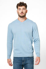 KENNETH COLE - סריג PROMO V תכלת - MASHBIR//365