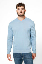 KENNETH COLE - סריג PROMO V תכלת - MASHBIR//365