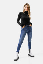 KENNETH COLE - סריג T NECK שחור - MASHBIR//365