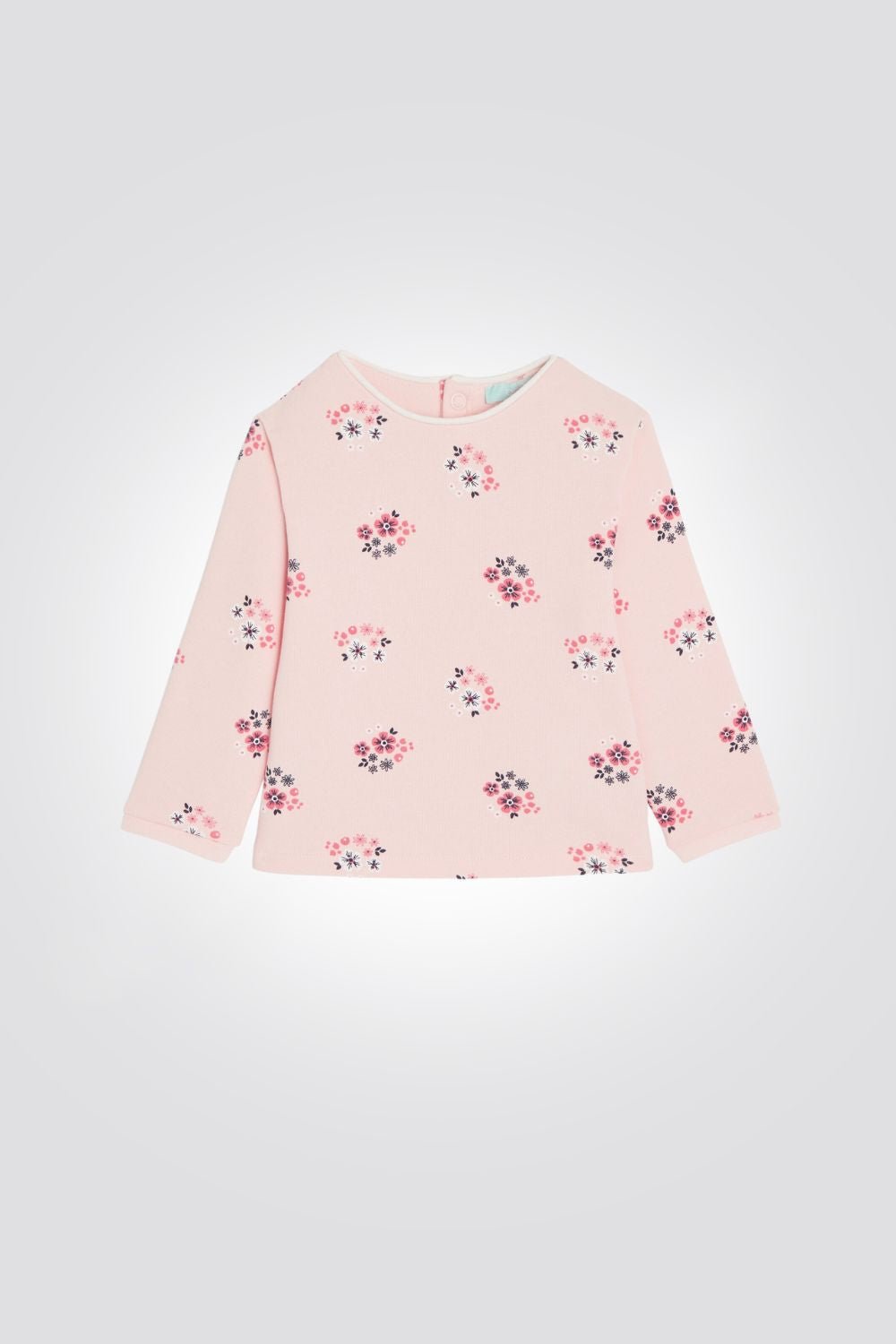 OBAIBI - סריג תינוקות בצבע ורוד עם הדפס - MASHBIR//365