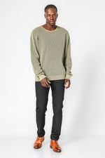 KENNETH COLE - סריג וואפל בצבע זית - MASHBIR//365