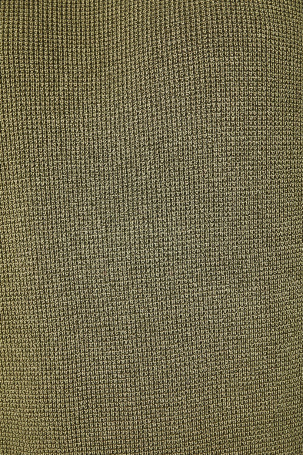 KENNETH COLE - סריג וואפל בצבע זית - MASHBIR//365