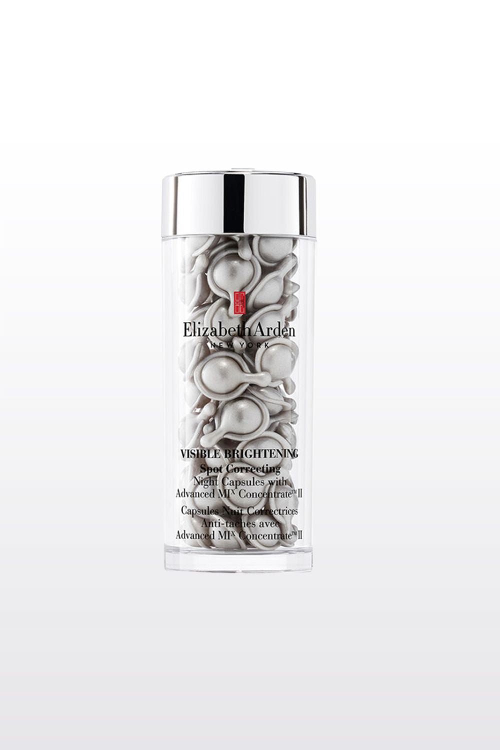 Elizabeth Arden - סרום קפסולות לילה להענקת מרקם עור בהיר וזוהר 60 יחידות - MASHBIR//365