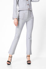 KENNETH COLE - STRIPE ג'ינס צבע אפור - MASHBIR//365