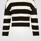 MORGAN - סוודר נשים בצבעים שחור לבן - MASHBIR//365 - 2