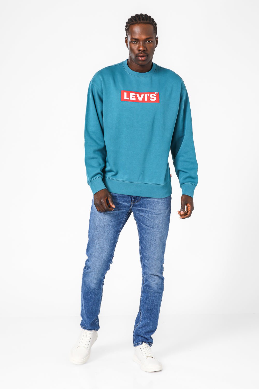 LEVI'S - סווטישירט לגבר בצבע כחול - MASHBIR//365