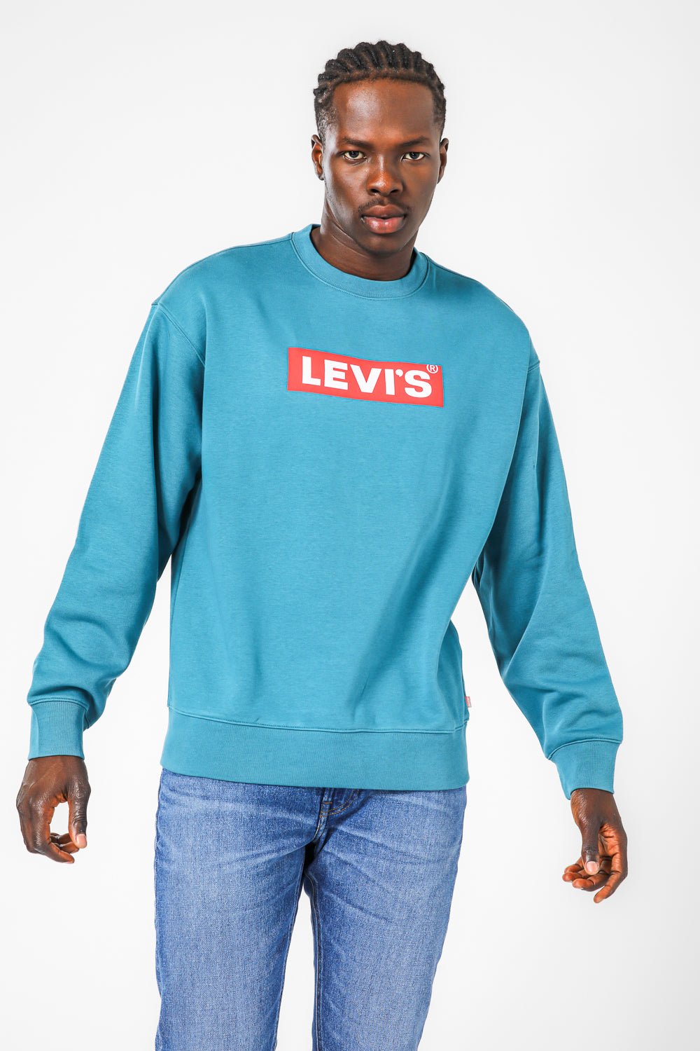 LEVI'S - סווטישירט לגבר בצבע כחול - MASHBIR//365