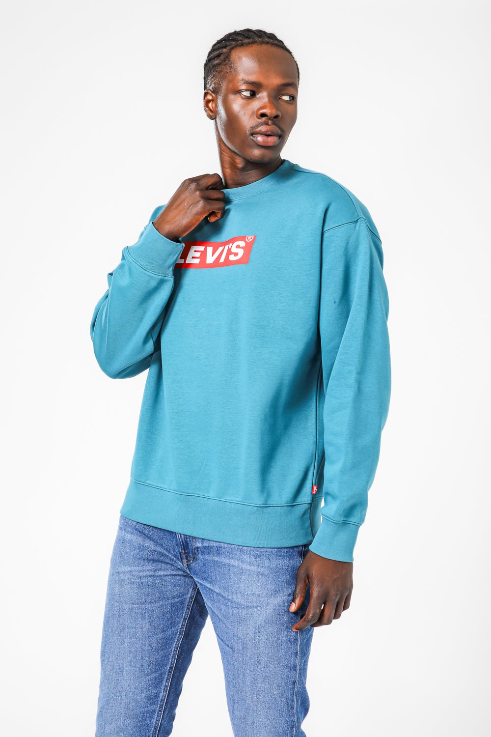 LEVI'S - סווטישירט לגבר בצבע כחול - MASHBIR//365