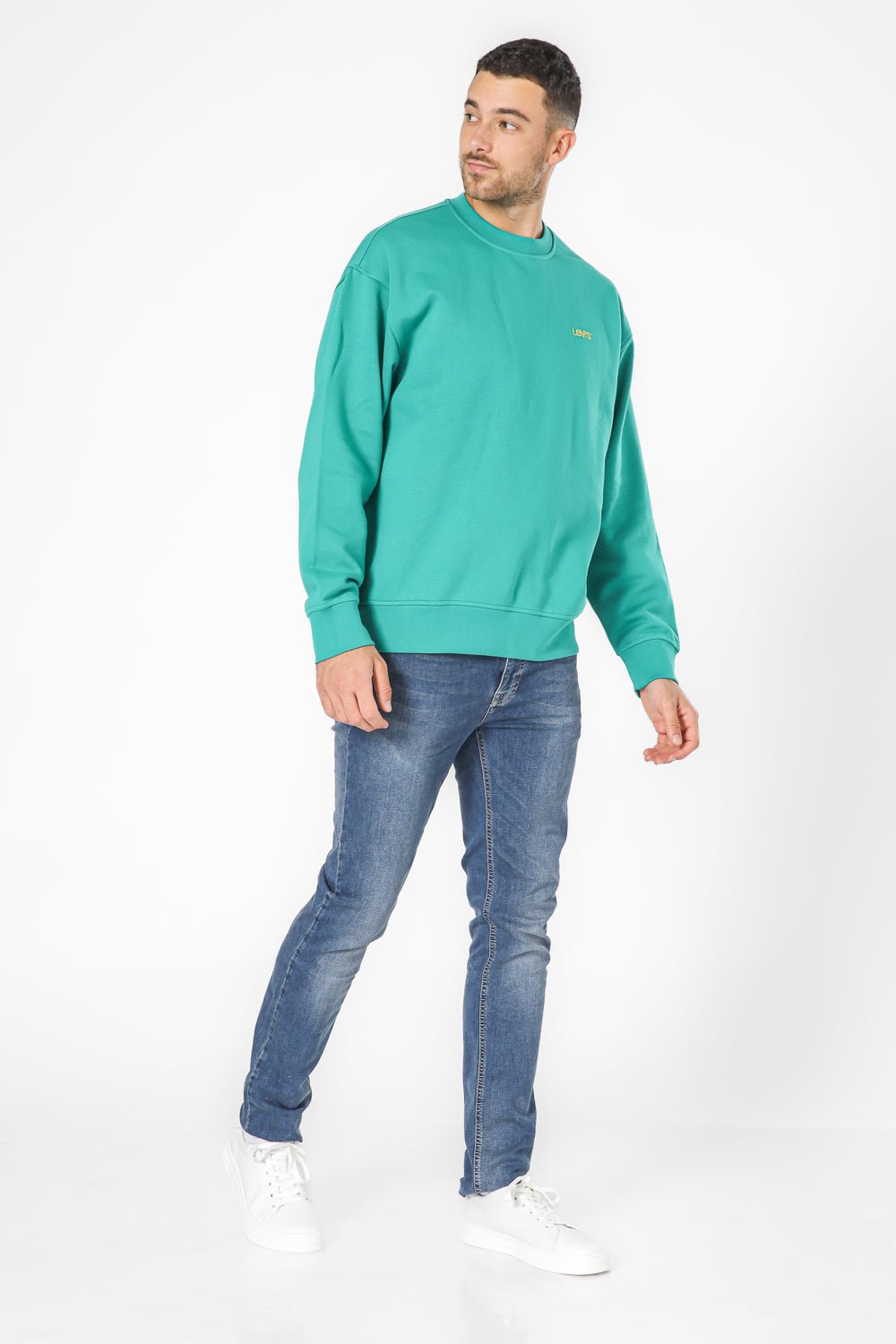 LEVI'S - סווטישירט לגבר בצבע טורקיז - MASHBIR//365