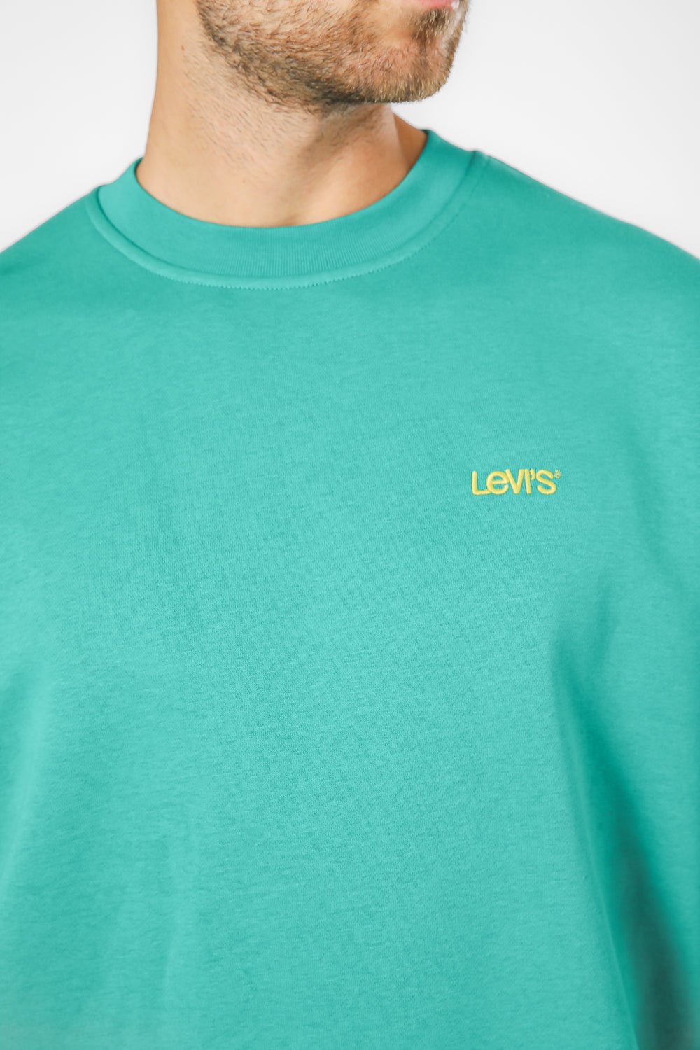 LEVI'S - סווטישירט לגבר בצבע טורקיז - MASHBIR//365