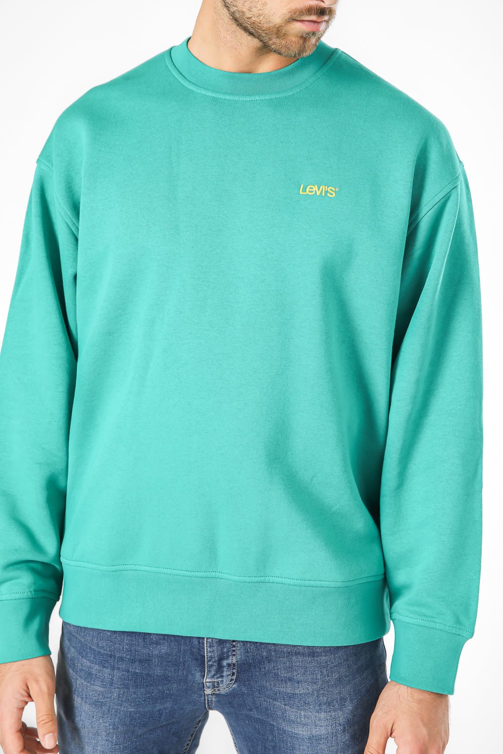 LEVI'S - סווטישירט לגבר בצבע טורקיז - MASHBIR//365
