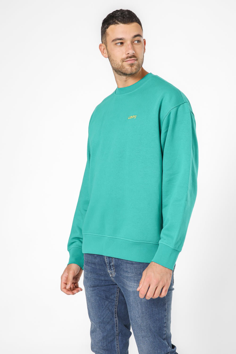 LEVI'S - סווטישירט לגבר בצבע טורקיז - MASHBIR//365