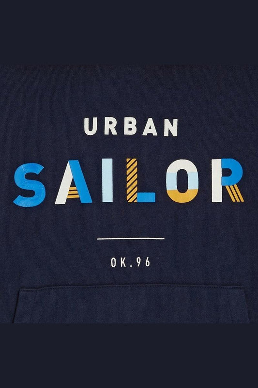 OKAIDI - סווטשירט אורבן סאילור בצבע נייבי - MASHBIR//365