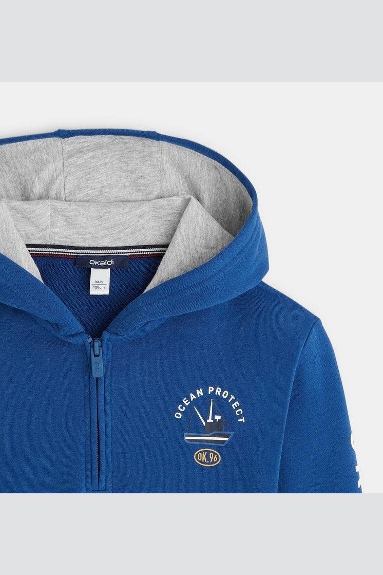 OKAIDI - סווטשירט אוושן בצבע כחול - MASHBIR//365