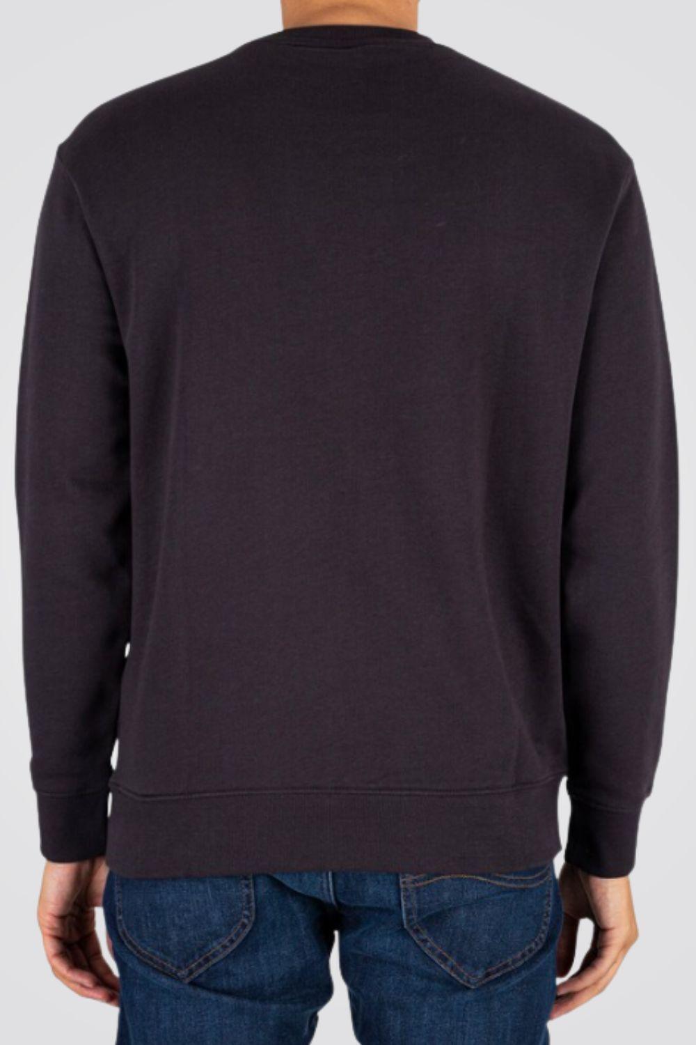 LEE - סווטשירט בצבע אפור כהה - MASHBIR//365