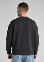 LEE - סווטשירט בצבע אפור כהה - MASHBIR//365