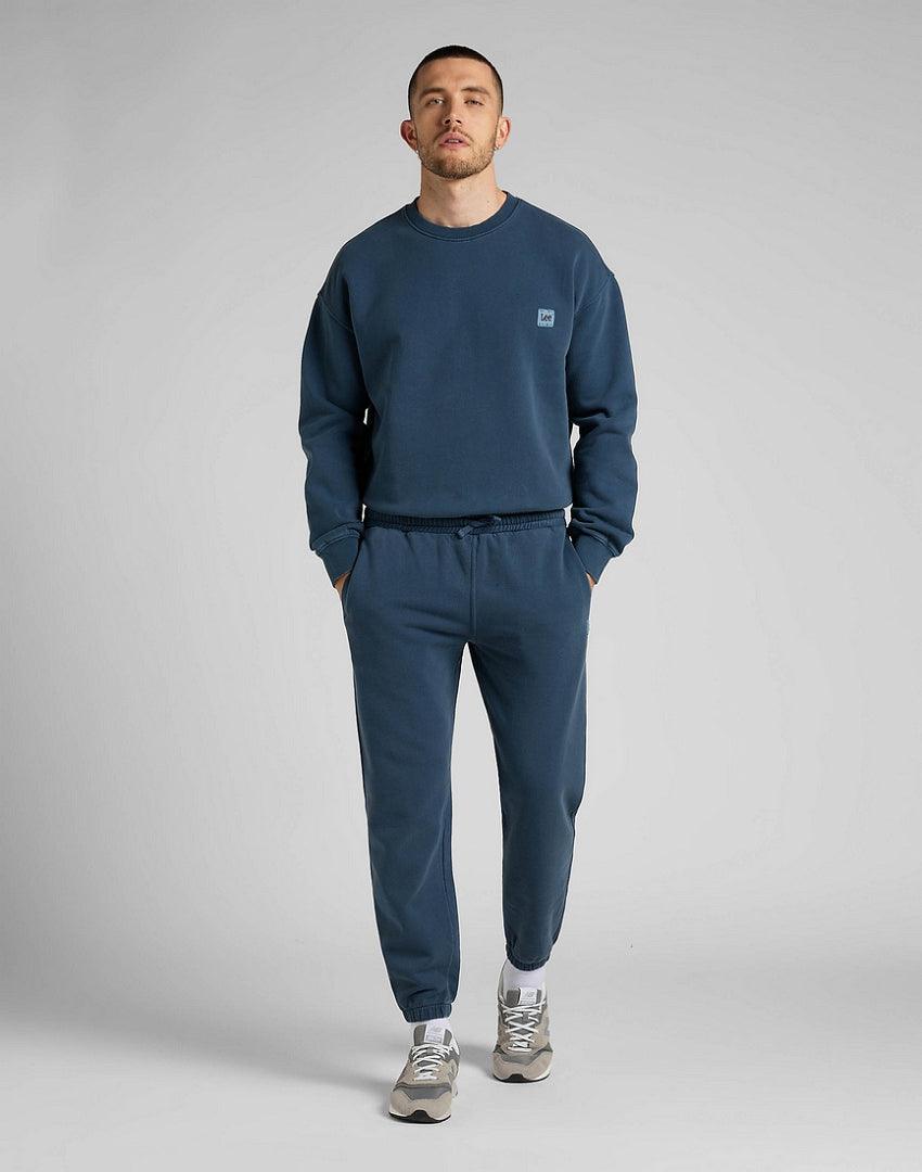 LEE - סווטשירט בצבע כחול - MASHBIR//365