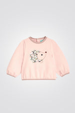 OBAIBI - סווטשירט בצבע ורוד לתינוקות - MASHBIR//365