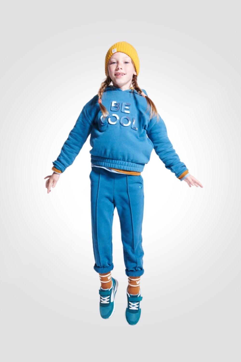 OKAIDI - סווטשירט בי קול בצבע כחול לילדות - MASHBIR//365