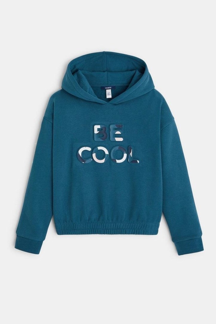 OKAIDI - סווטשירט בי קול בצבע כחול לילדות - MASHBIR//365