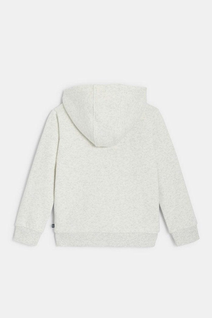 OKAIDI - סווטשירט בטנת פליז בצבע לבן לילדים - MASHBIR//365