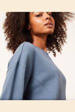 ETAM - סווטשירט CARMELA כחול - MASHBIR//365