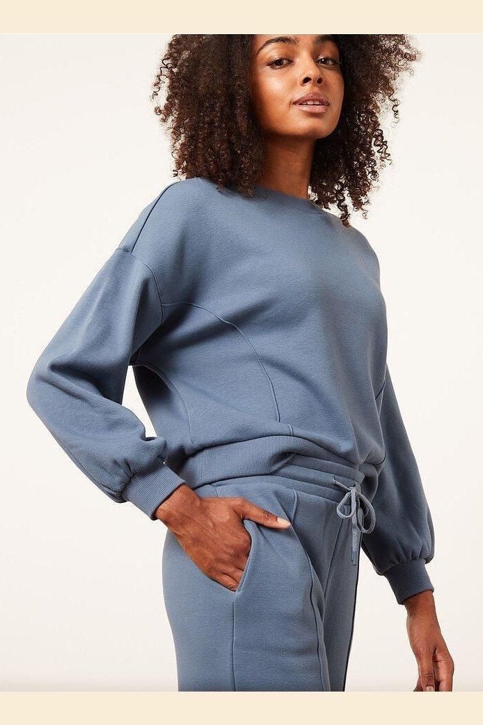 ETAM - סווטשירט CARMELA כחול - MASHBIR//365