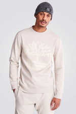 TIMBERLAND - סווטשירט CREW צבע בז' - MASHBIR//365