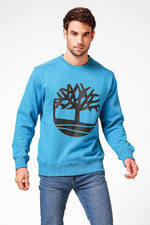 TIMBERLAND - סווטשירט CREW צבע כחול - MASHBIR//365