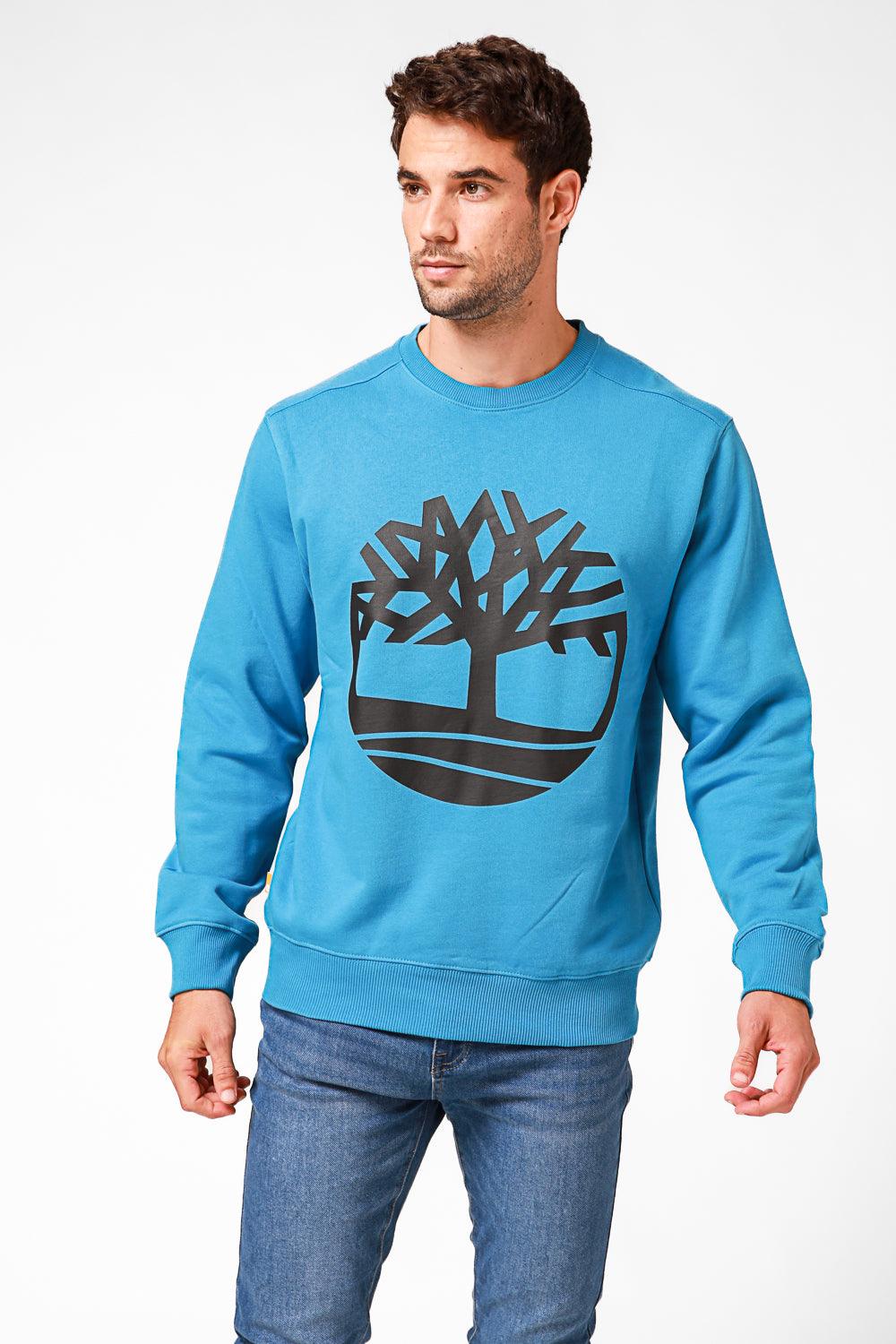 TIMBERLAND - סווטשירט CREW צבע כחול - MASHBIR//365