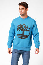 TIMBERLAND - סווטשירט CREW צבע כחול - MASHBIR//365
