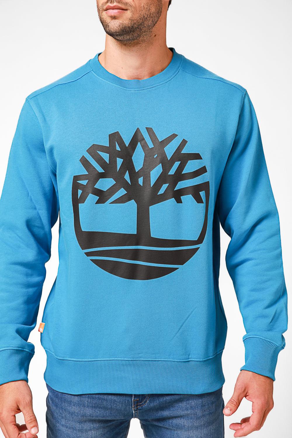 TIMBERLAND - סווטשירט CREW צבע כחול - MASHBIR//365