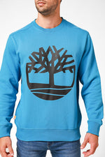 TIMBERLAND - סווטשירט CREW צבע כחול - MASHBIR//365