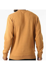 TIMBERLAND - סווטשירט CREW רקמת לוגו חרדל - MASHBIR//365