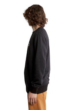 TIMBERLAND - סווטשירט CREW רקמת לוגו שחור - MASHBIR//365