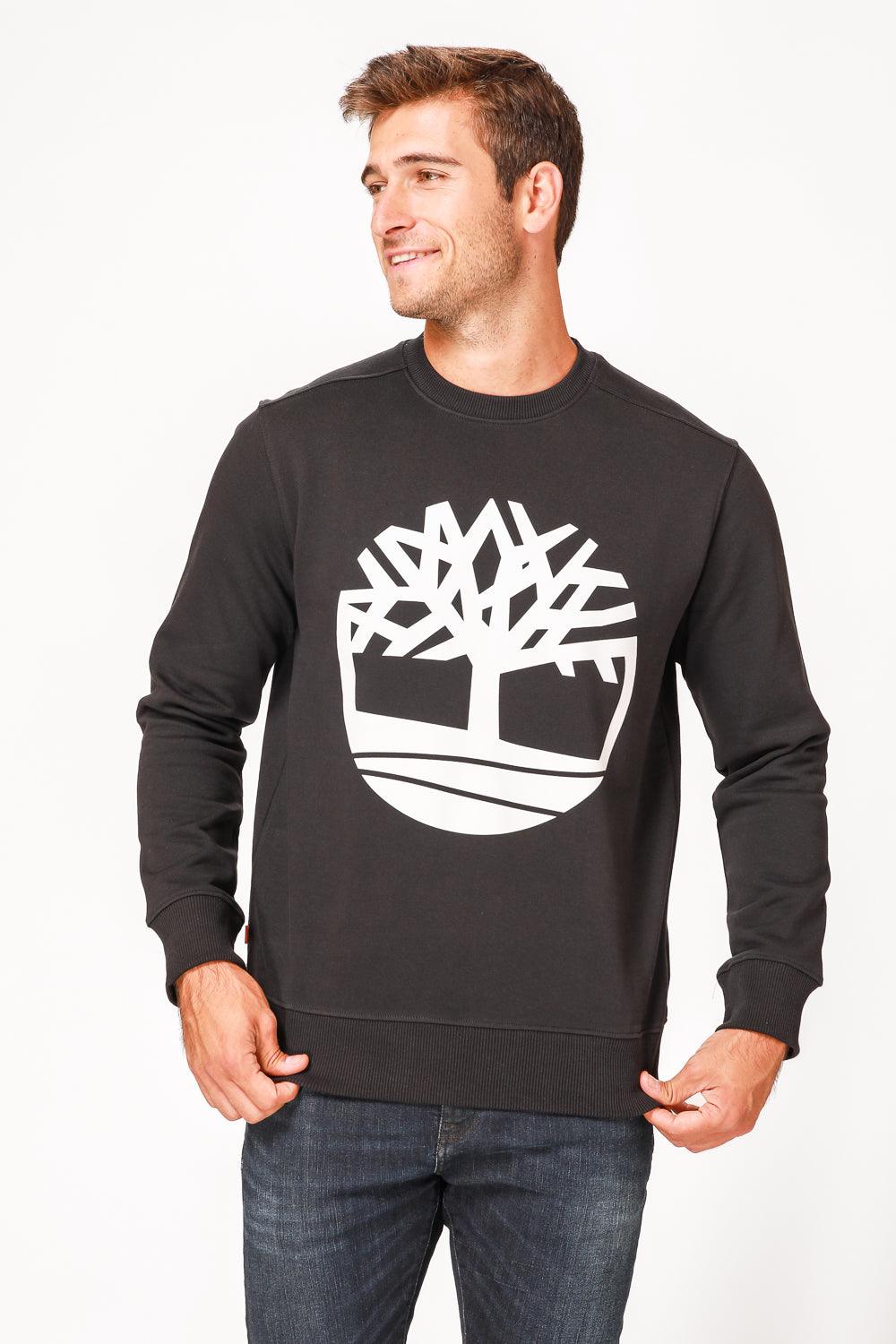 TIMBERLAND - סווטשירט CREW שחור - MASHBIR//365