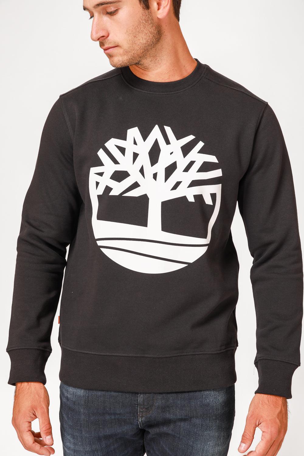 TIMBERLAND - סווטשירט CREW שחור - MASHBIR//365