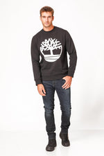 TIMBERLAND - סווטשירט CREW שחור - MASHBIR//365