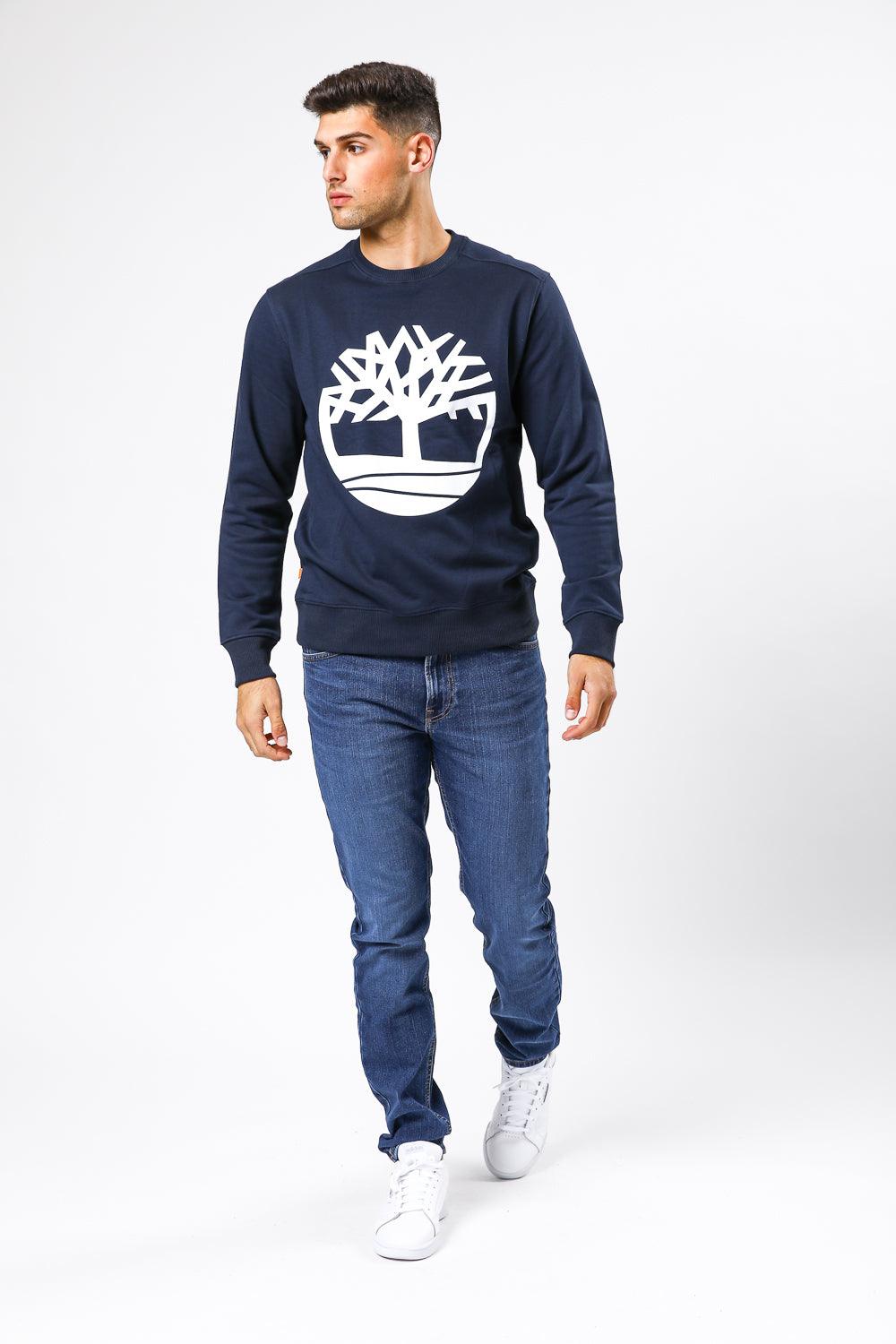 TIMBERLAND - סווטשירט CREW כחול - MASHBIR//365