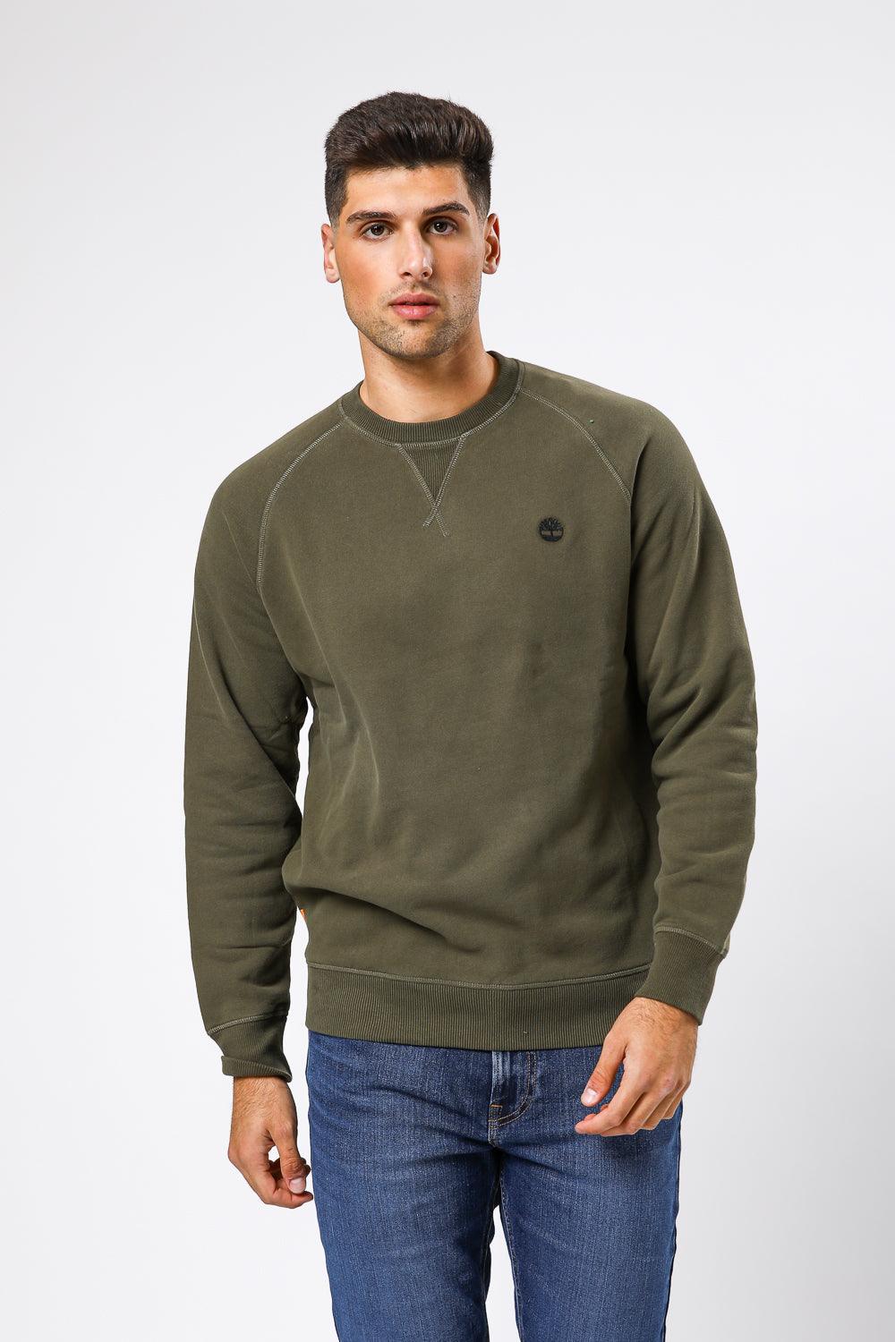 TIMBERLAND - סווטשירט EXETER RIVER ירוק זית - MASHBIR//365